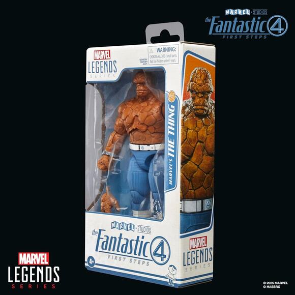Marvel Legends Series The Fantastic 4-First Steps: The Thing 6" Action Figure - Picture 6 of 7